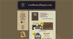 Desktop Screenshot of castbronzeplaques.com